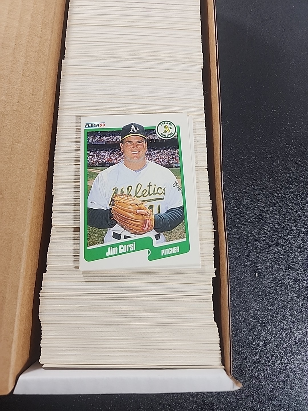 1990 Fleer Baseball Set Complete 1-660 Hand Collated Straight From Pack To Box