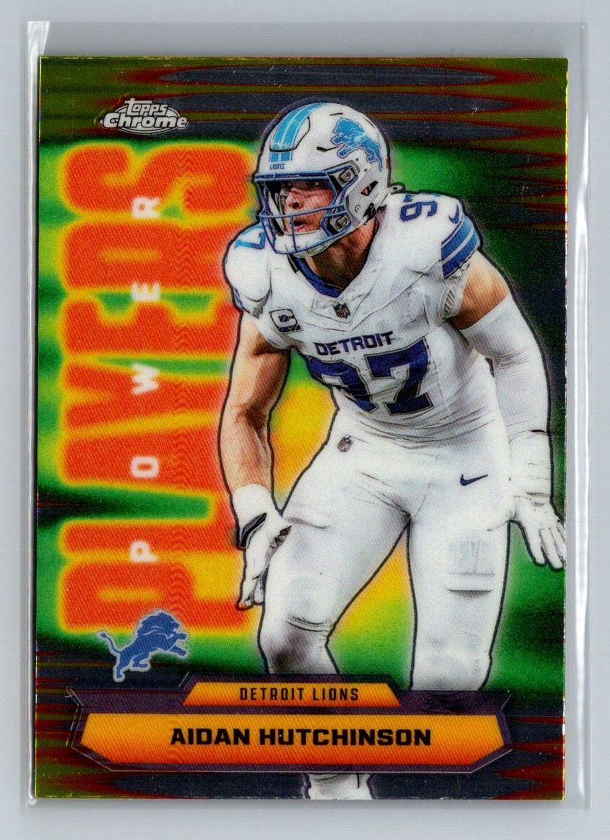 2025 Topps Chrome #PP-38 Aidan Hutchinson Power Players