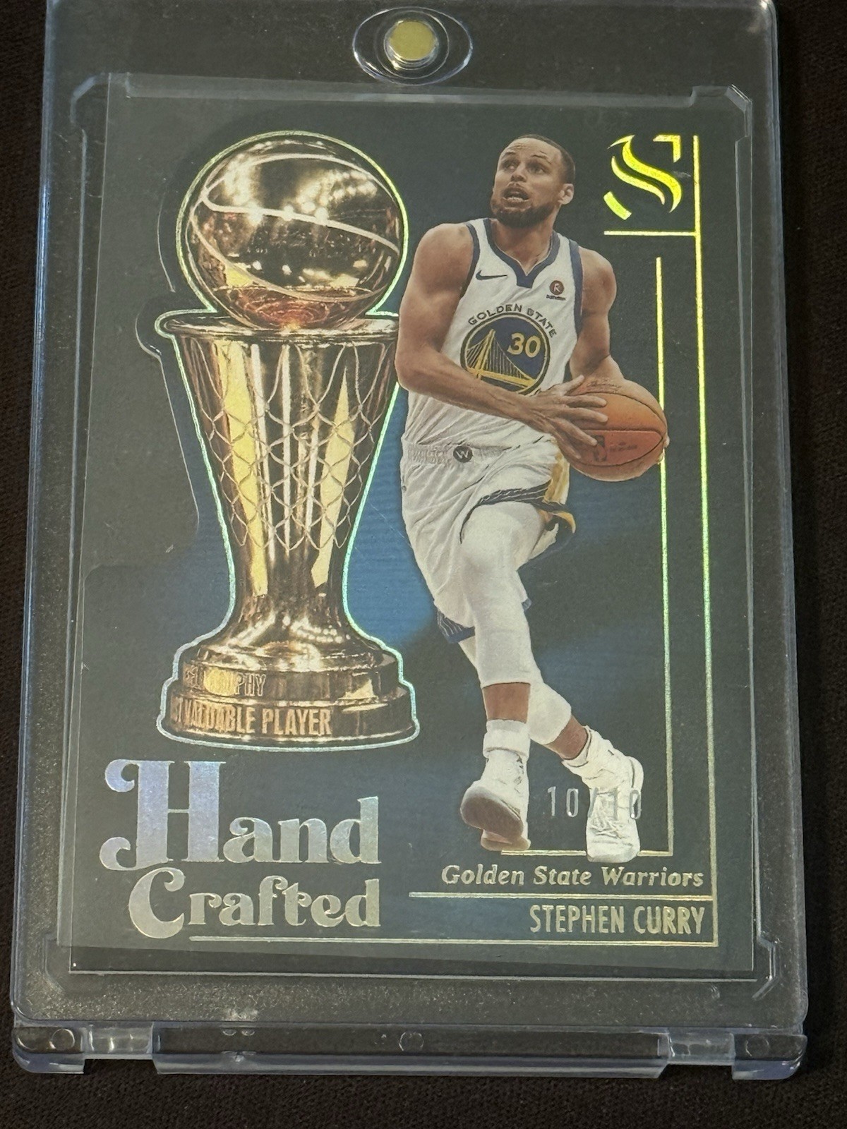 2024-25 Stephen Curry Panini Silhouette #1 Hand Crafted Gold 10/10 Warriors 🔥