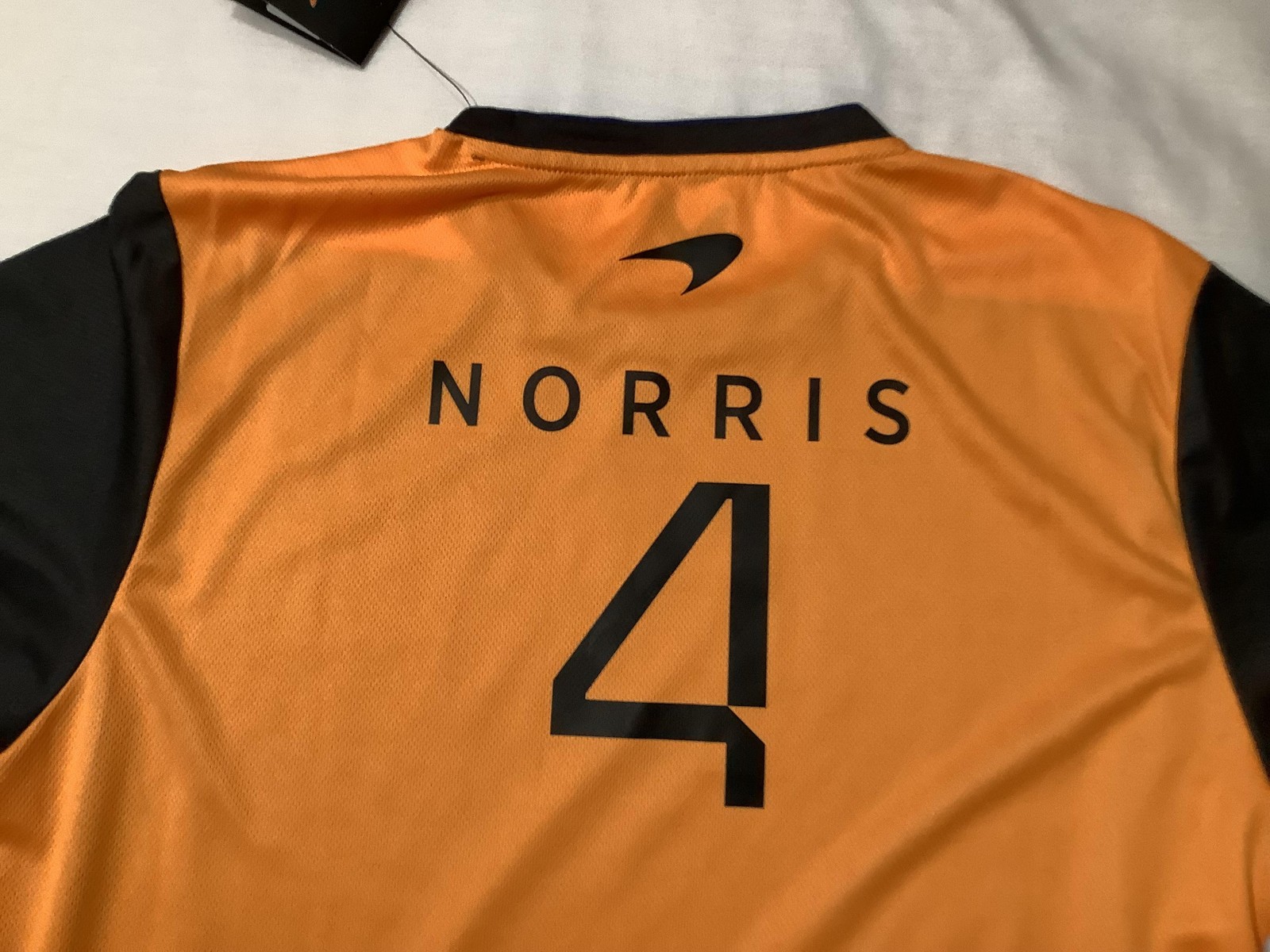 McLaren Formula 1 Team Shirt Mens Large Orange F1 Racing Castore Norris 4