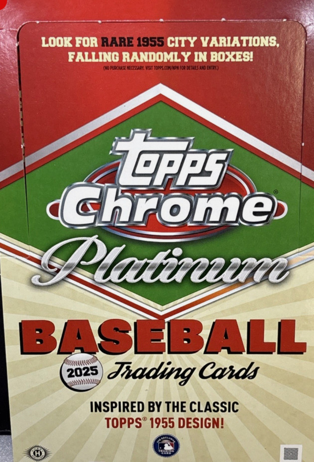 2025 Topps Chrome Platinum Anniversary Base Cards – You Pick – Complete Your Set