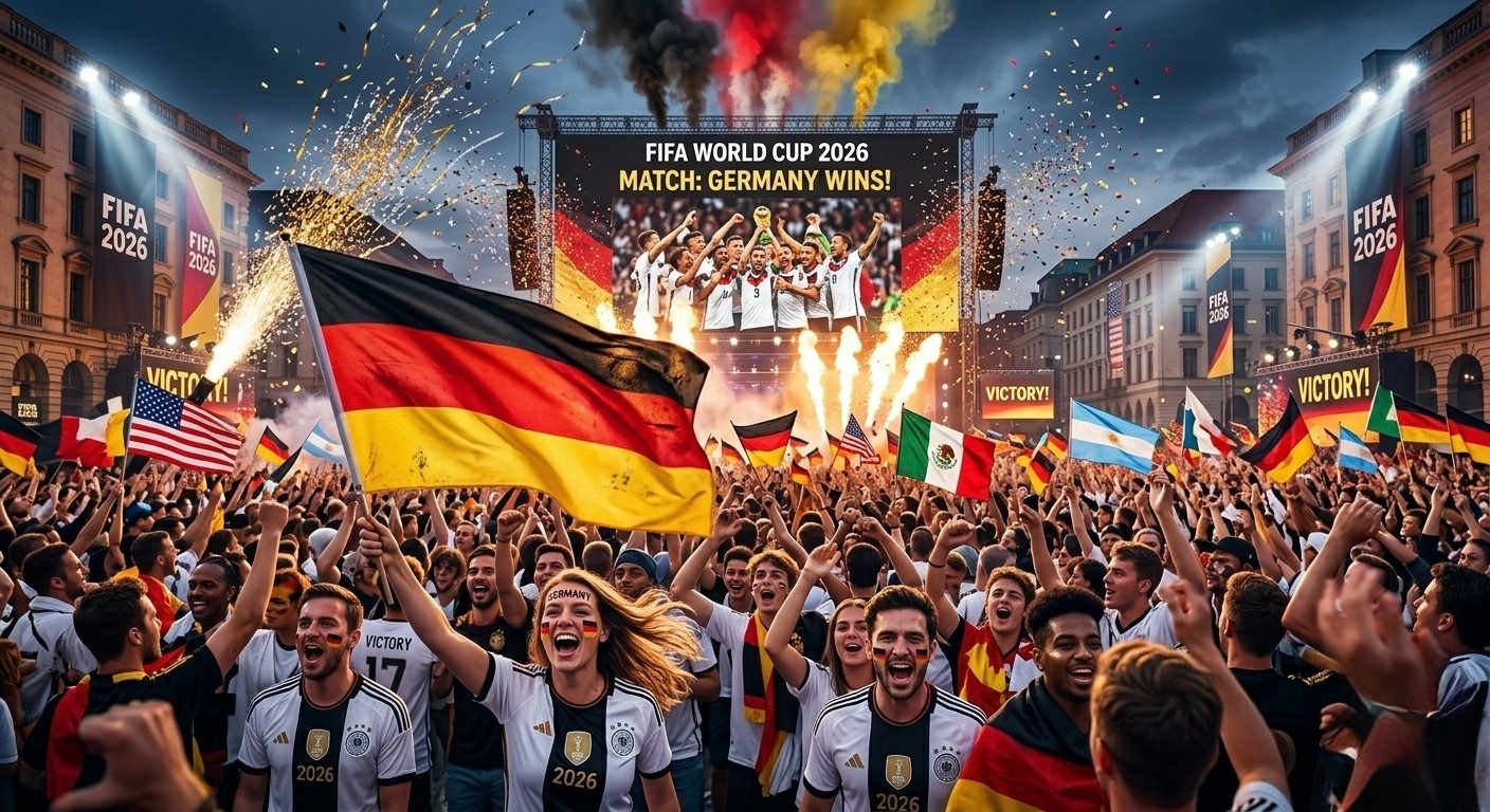 Germany Flag – 3×5 Ft – FIFA World Cup 2026 – German Soccer Football Fan Flag