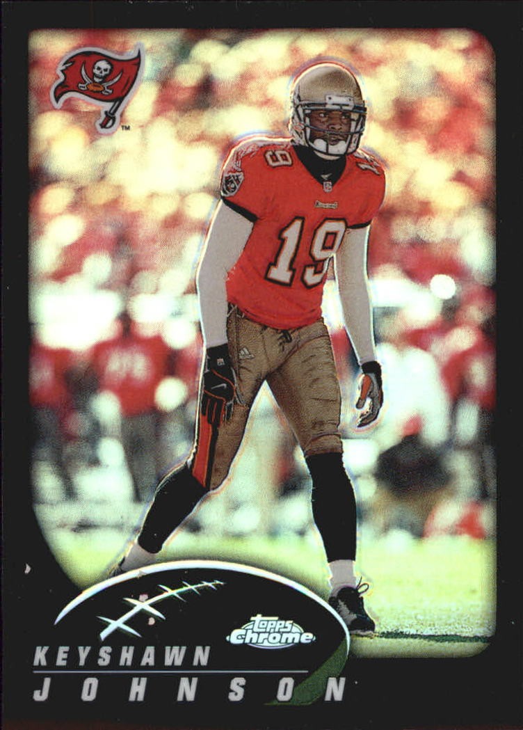 2002 Topps Chrome Refractors #51 Keyshawn Johnson /599 – FB