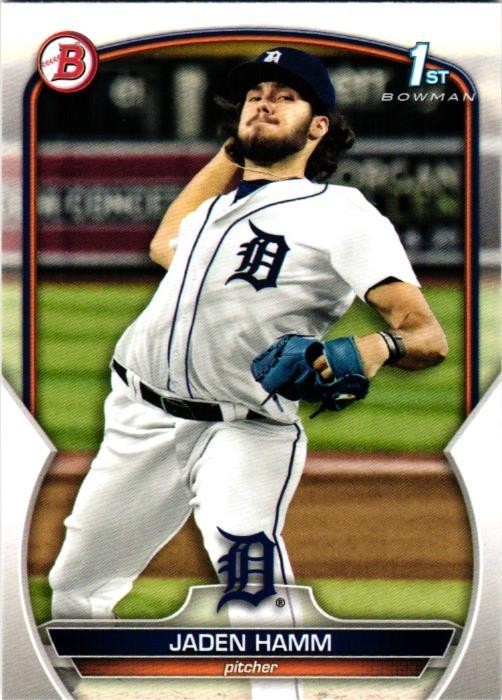 2023 Bowman Draft – Jaden Hamm #BD-154 (RC)