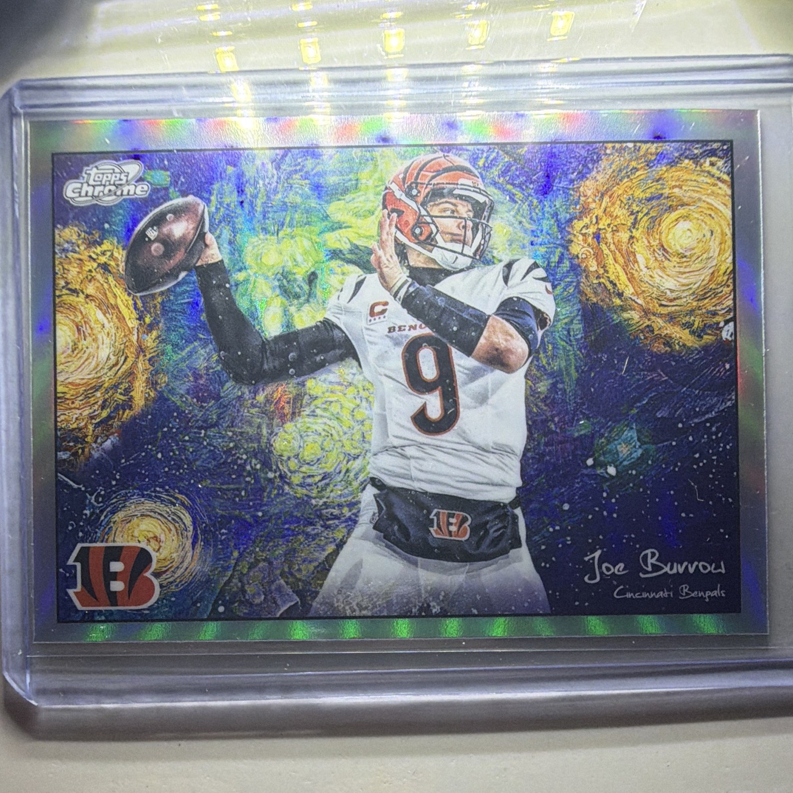 Topps 2025 Topps Chrome Insert STN-13 Joe Burrow Cincinnati Bengals