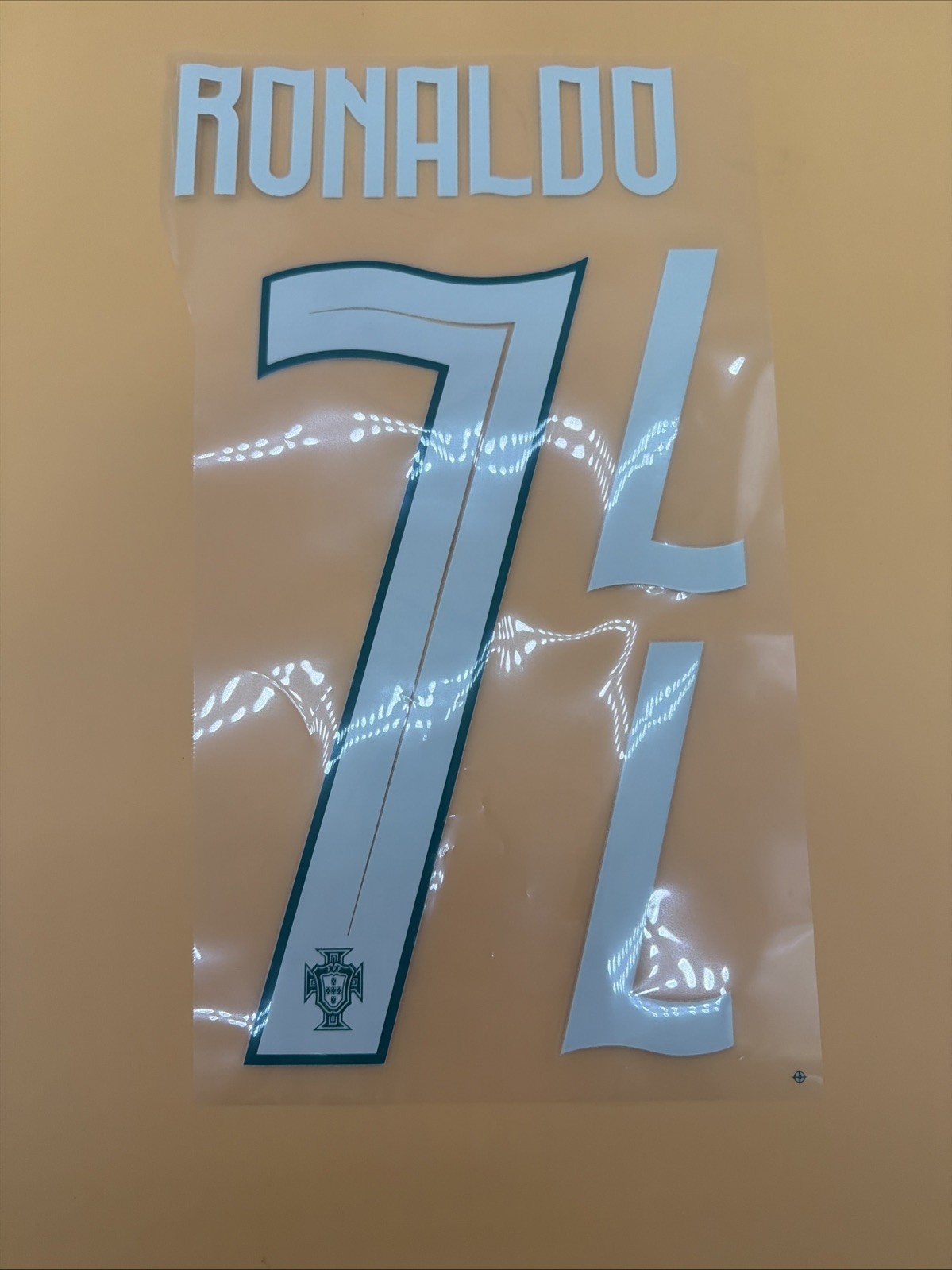 2026 World Cup Portugal #7 RONALDO Home Player Name & Number Set