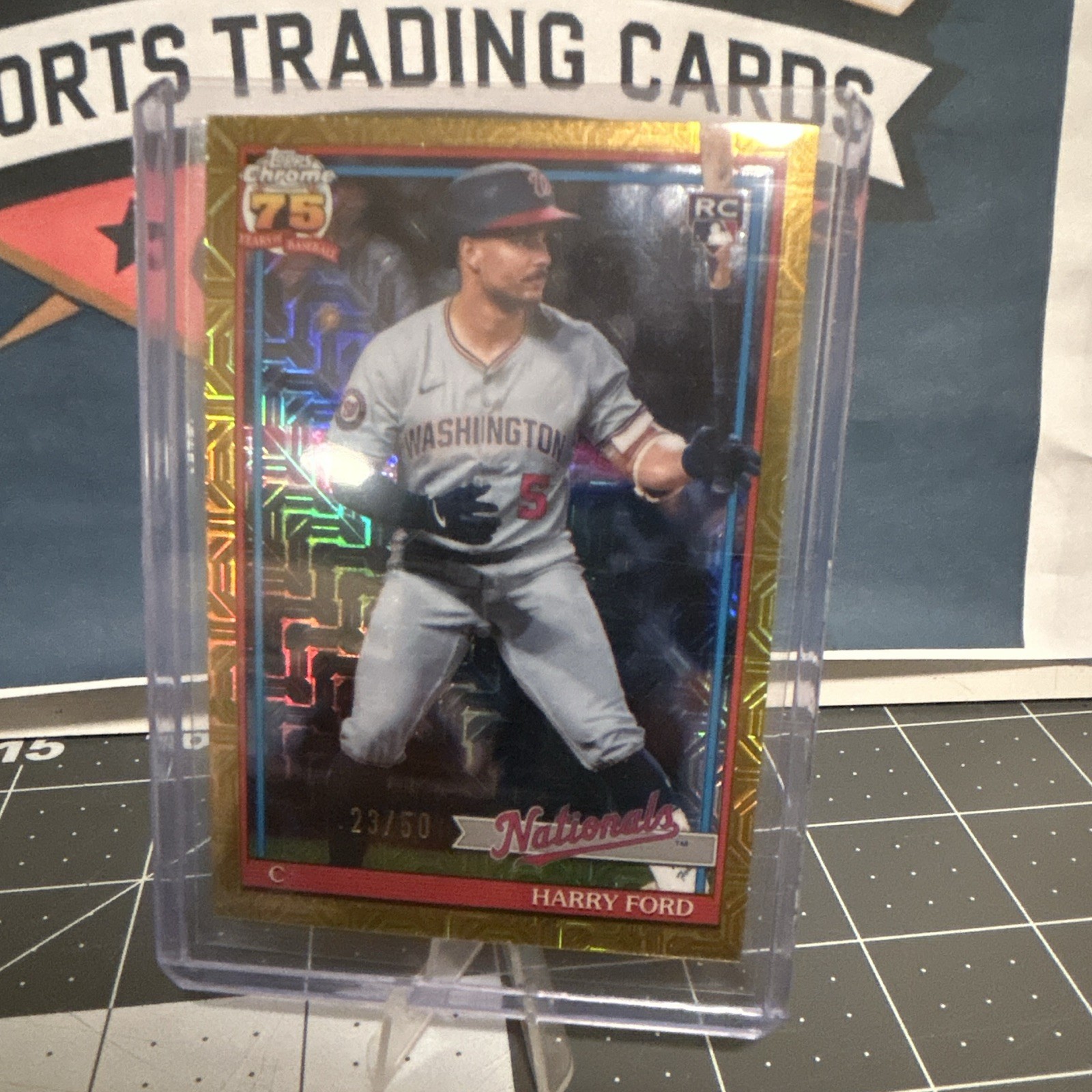 Topps Chrome 75th Anniversary 2024 Harry Ford RC #91C2-47 Parallel /50 Nats