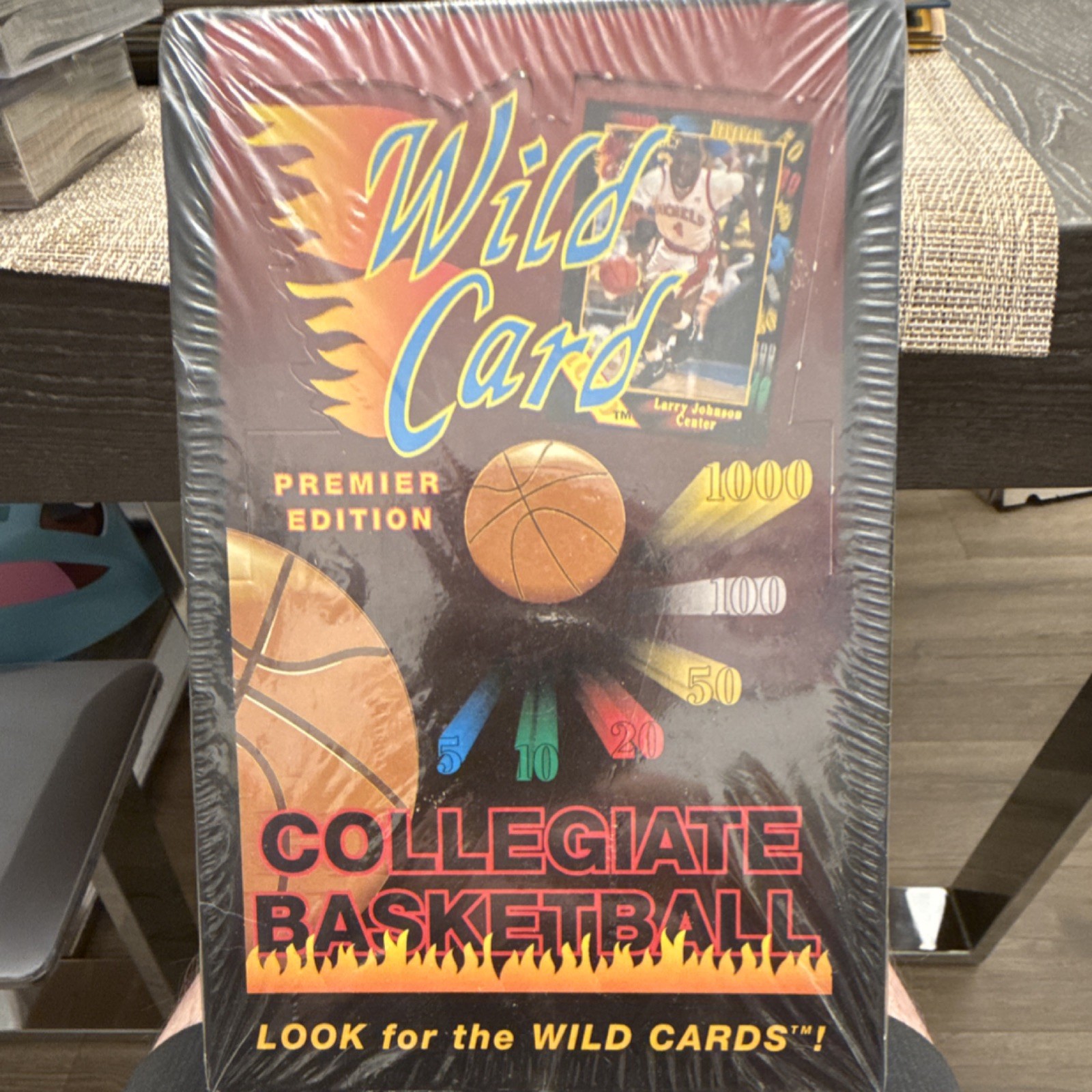 Wild Card Premier Edition Collegiate Basketball NCAA Sealed Box
