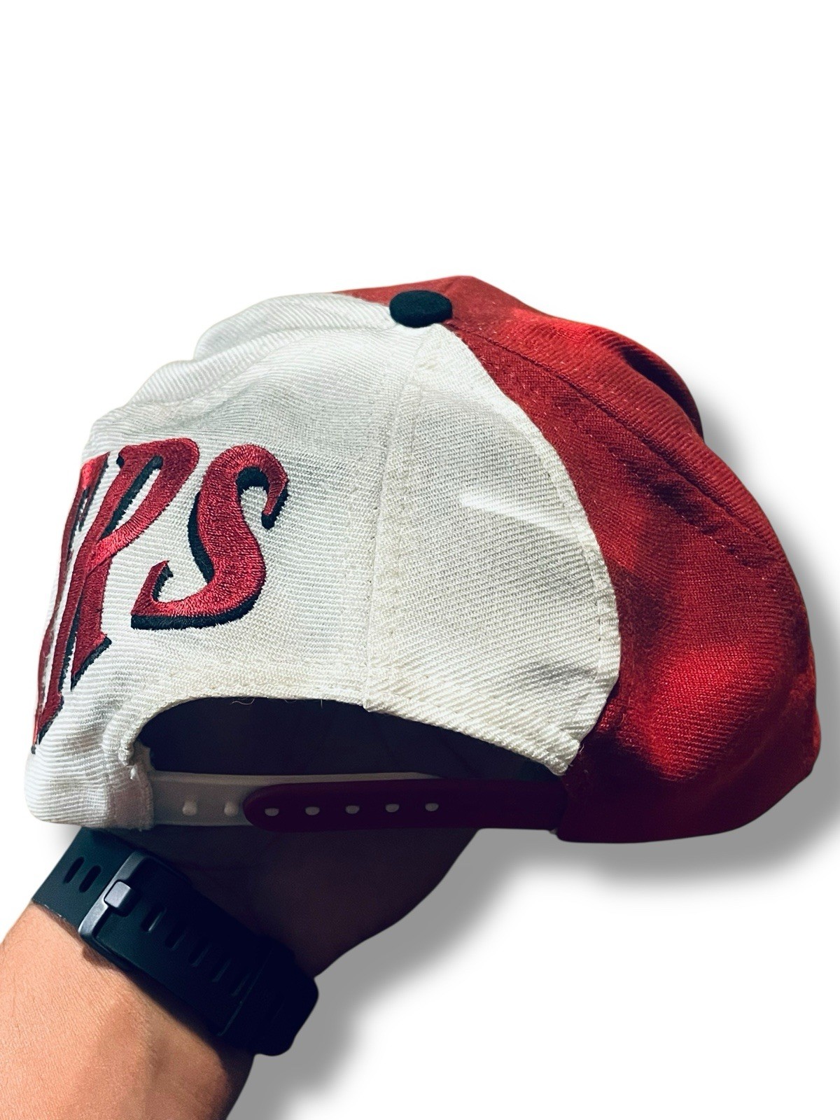 Vtg Oklahoma Sooners Snapback Hat The Wave TOW Top Of The World Signed Auto