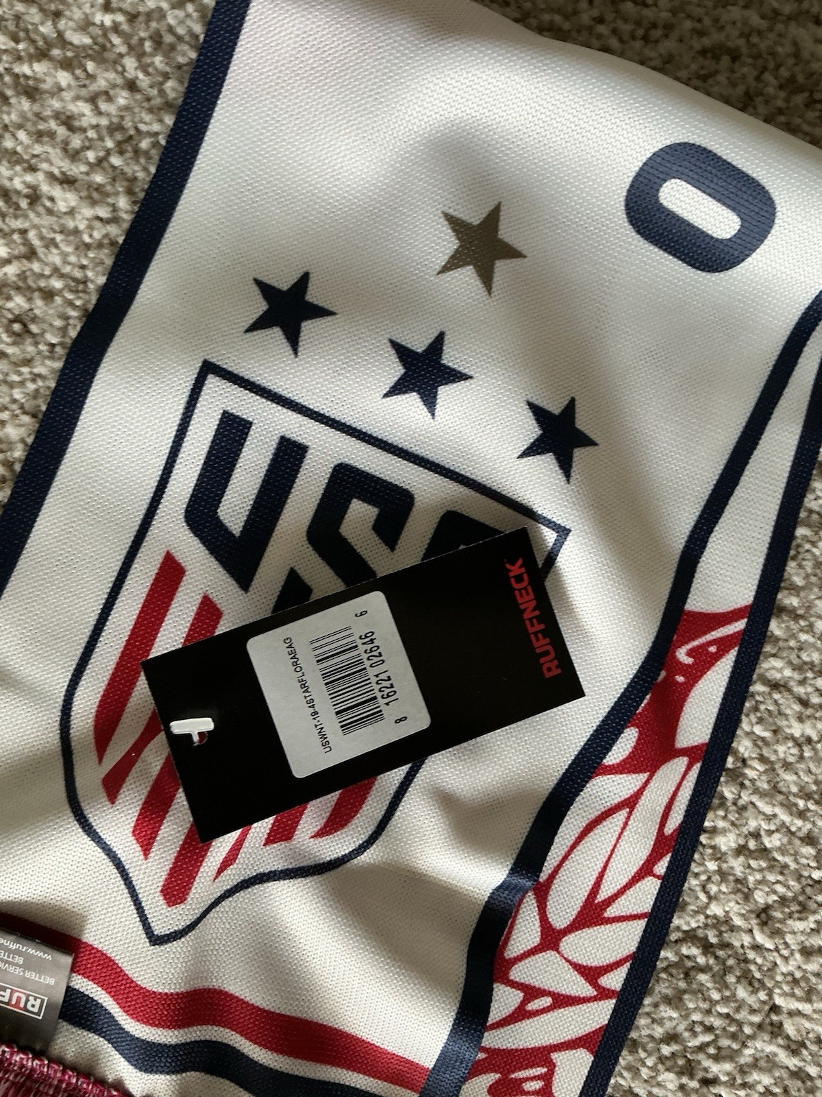 USWNT Summer 2019 4-Star Flora Eagle Scarf
