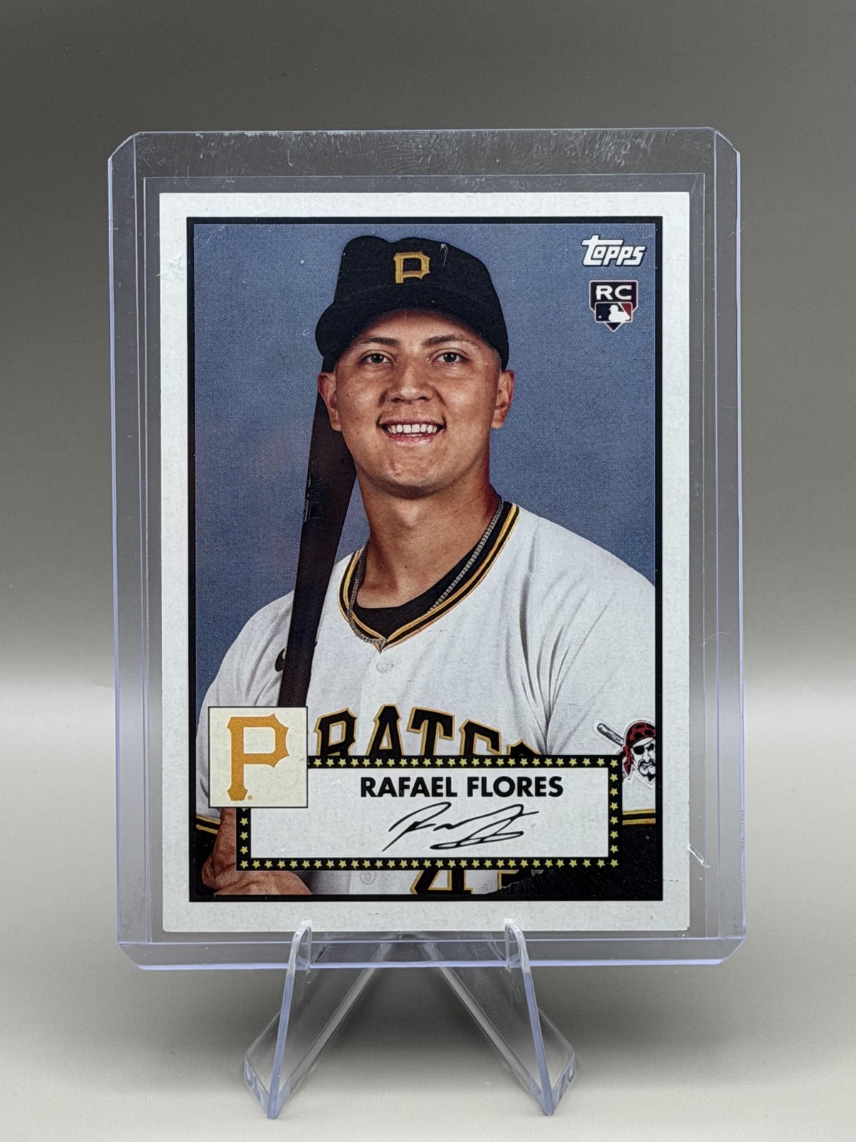 2026 Topps #623 Rafael Flores 1952 Variation SSP Pirates RC