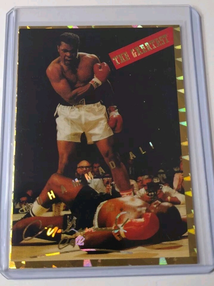 Muhammad Ali/Boxing Promo Card/Heavyweight/ The Greatest/ Gold Foil Edition