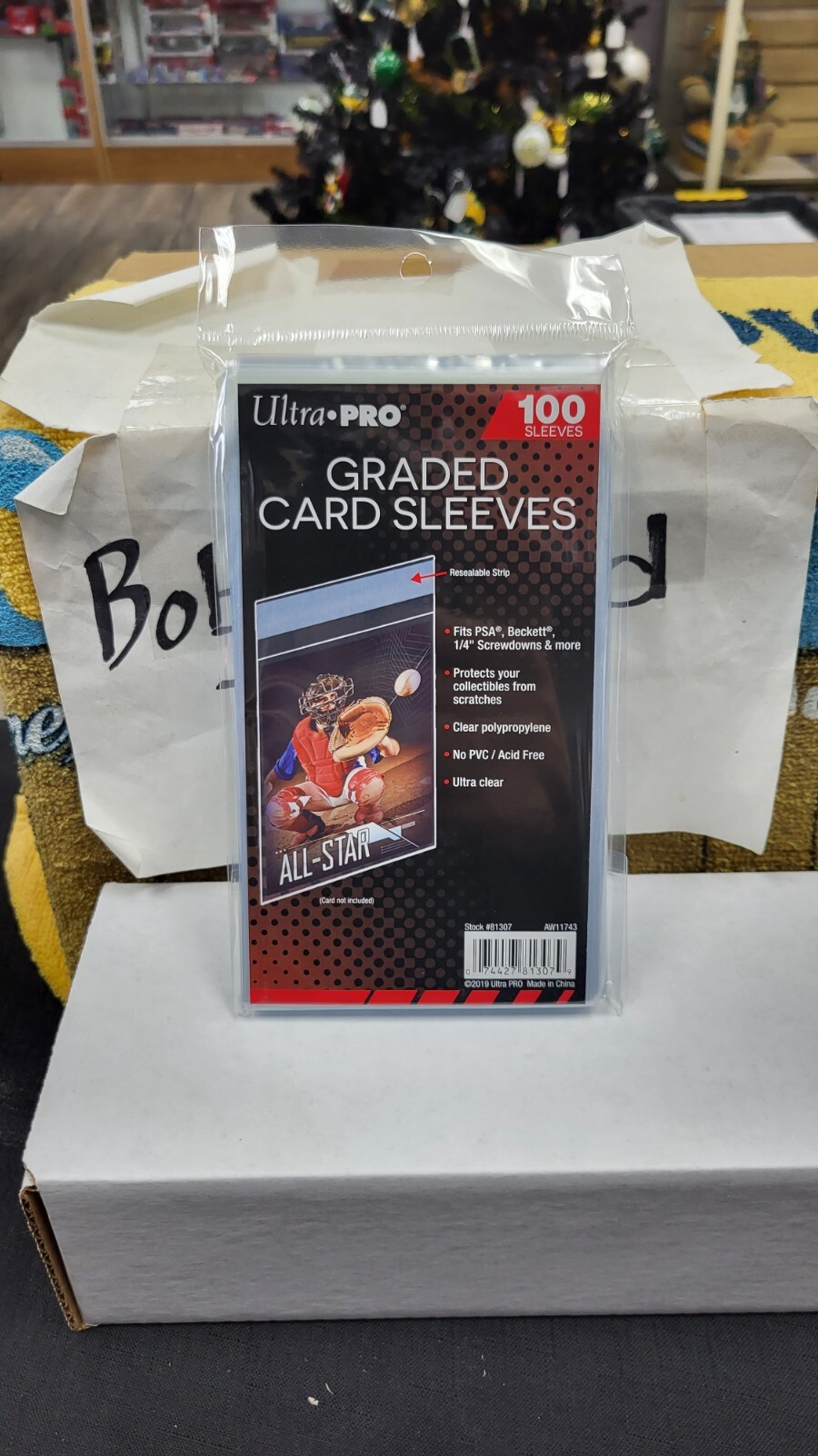 BRAND NEW SEALED GRADED CARD SLEEVES BECKETT PSA SGC ULTRA PRO 100 COUNT PACK