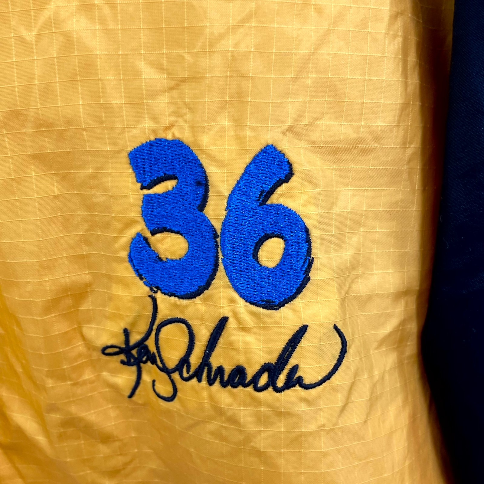 VTG Chase Authentics Windbreaker Jacket Mens XL NASCAR Ken Schrader Racing #36