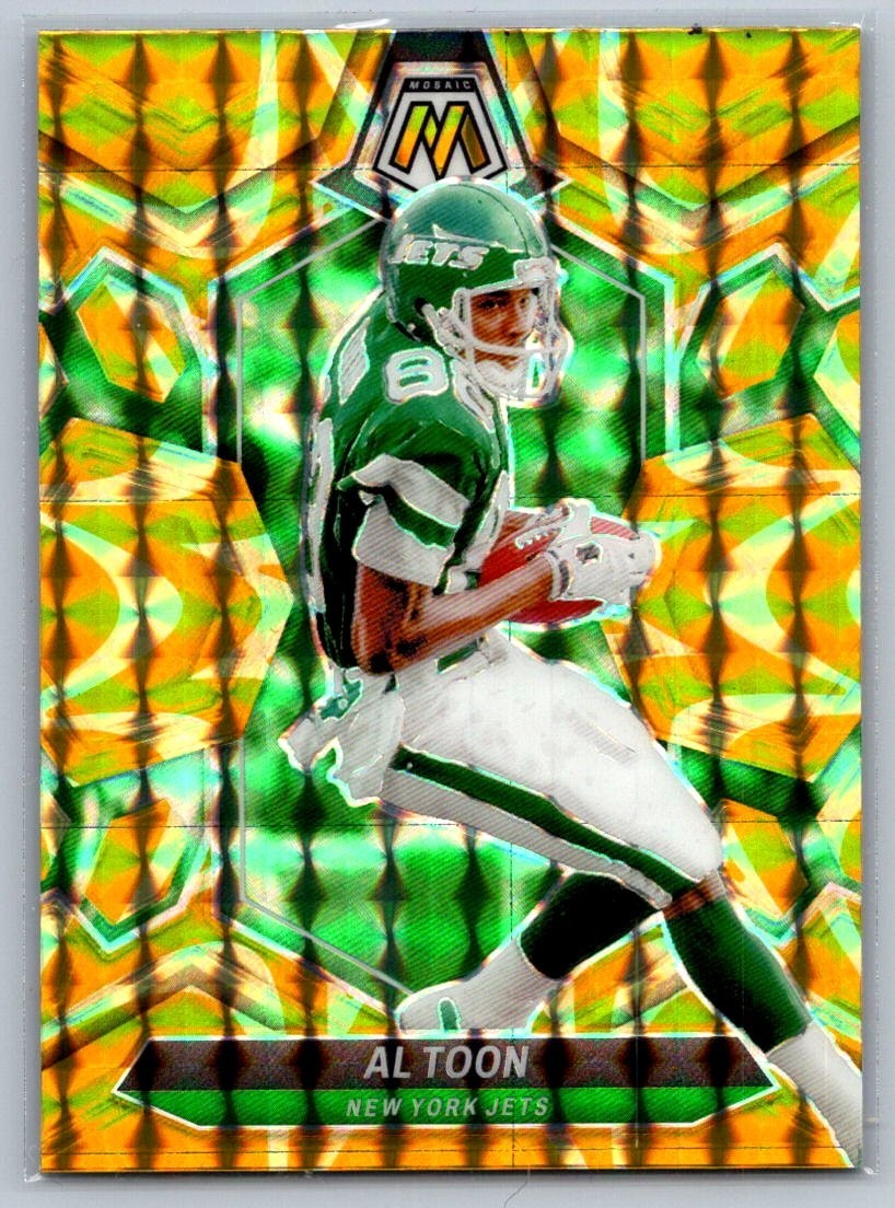 2024 Panini Mosaic Prizm Al Toon #225 Reactive Yellow