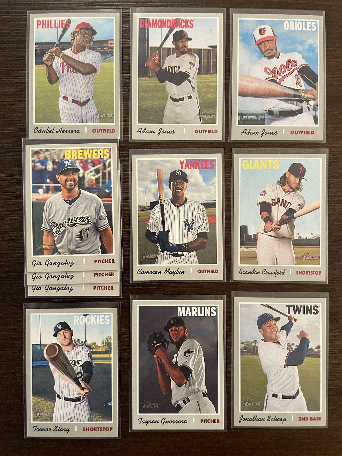 2019 Topps Heritage Short Print SP’s – complete your set, combined shipping