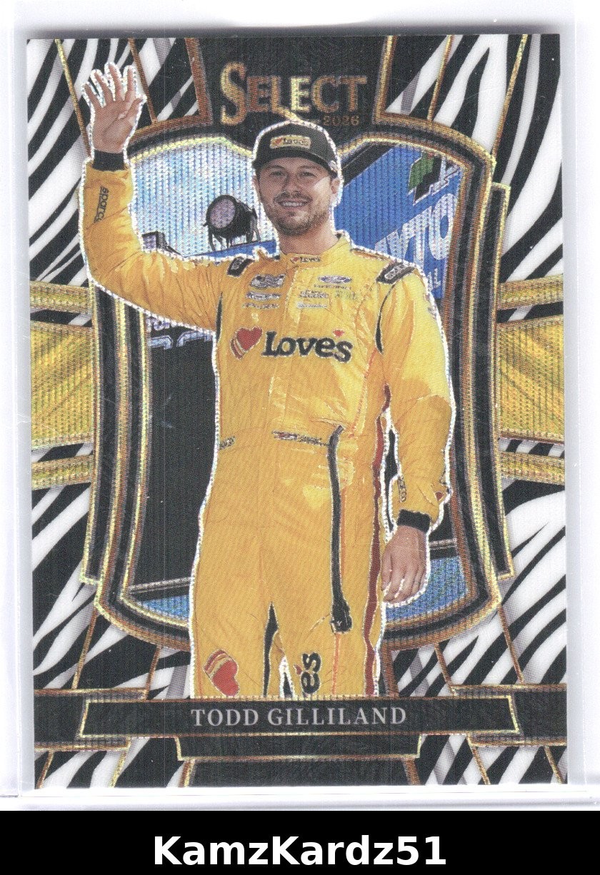2026 Panini Select Racing TODD GILLILAND #234 NM