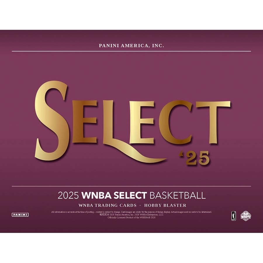 2025 Select WNBA Basketball Hobby Blaster Box Factory Sealed 25PAKSELWNBA-BXBH