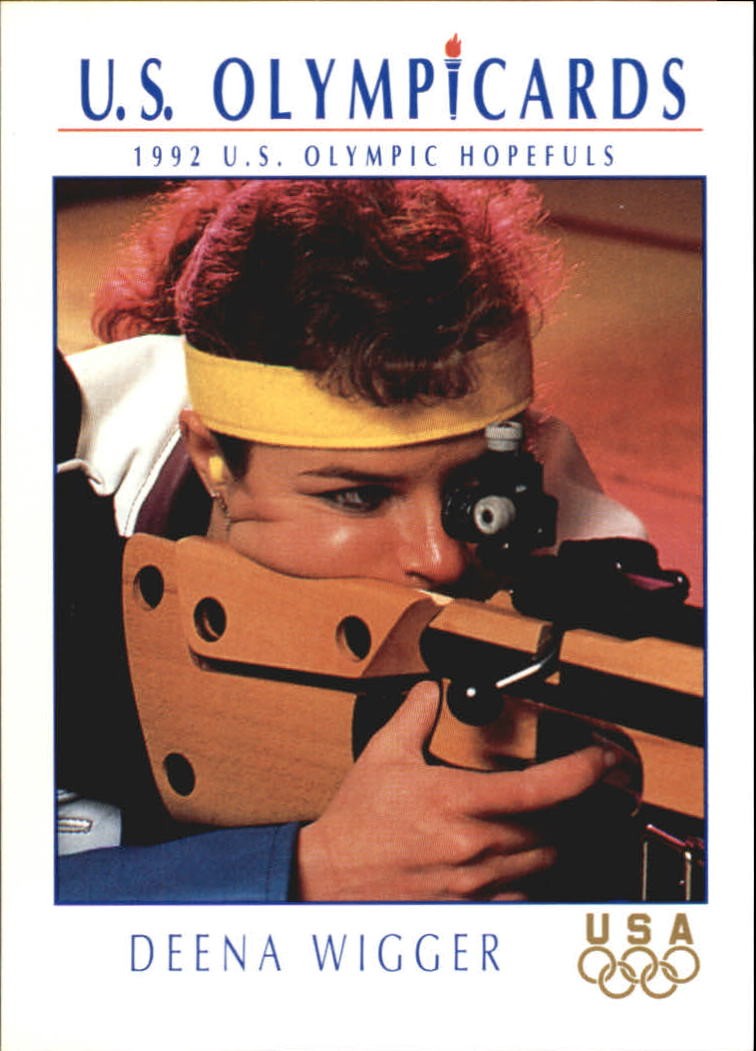1992 Impel U.S. Olympic Hopefuls #64 Deena Wigger/Shooting – NM-MT