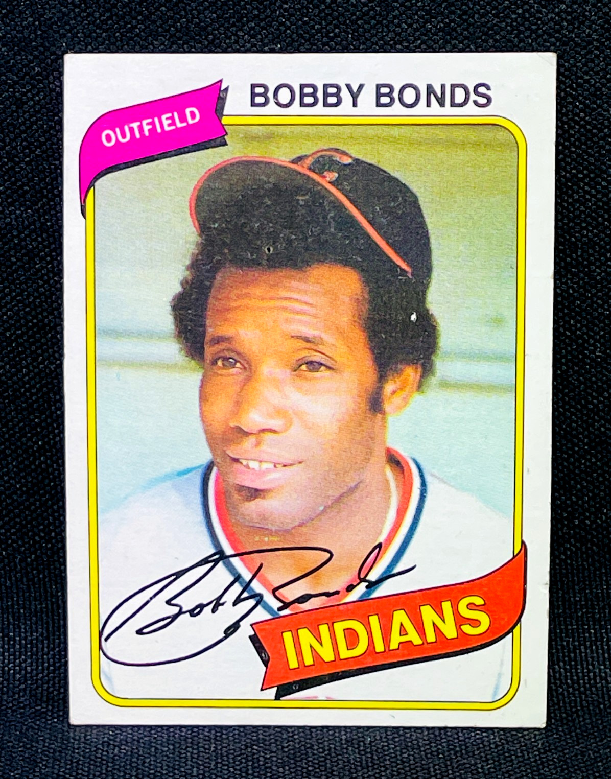 1980 Topps Baseball – BOBBY BONDS #410 – CLEVELAND INDIANS