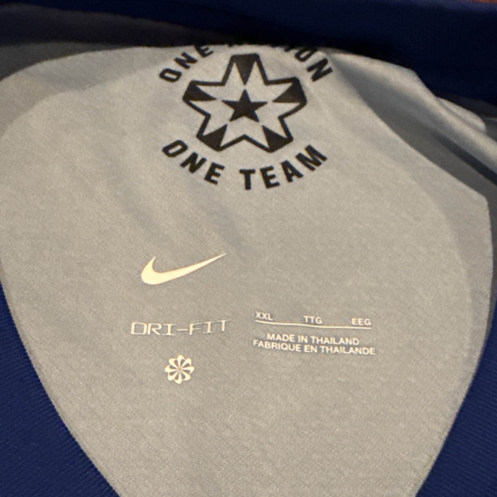 2024 Mens Nike United States Long Sleeve Away Soccer Jersey XXL 2XL USMNT US USA