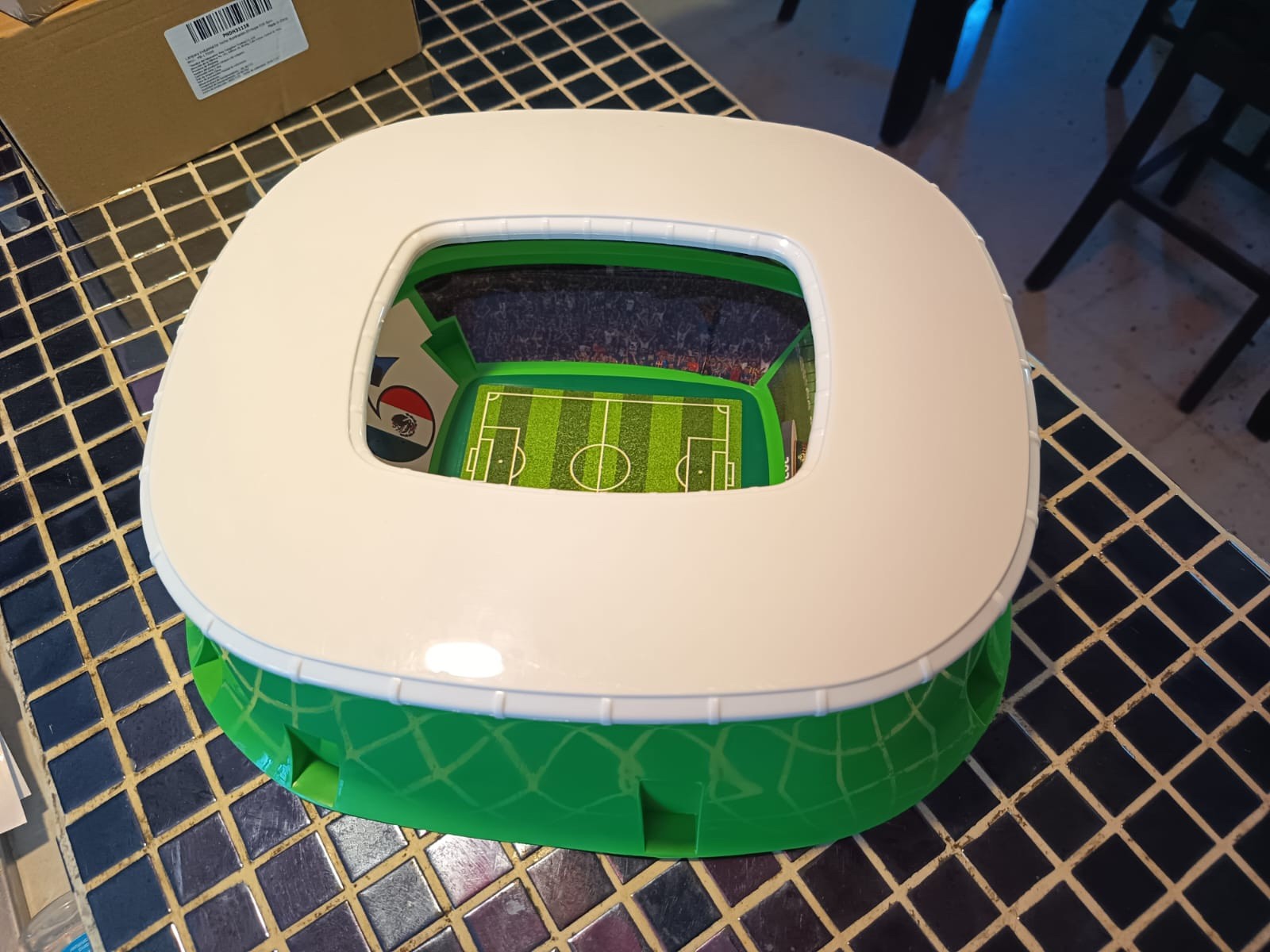 Rare FIFA Estadio Akron Guadalajara Stadium Popcorn Bowl New