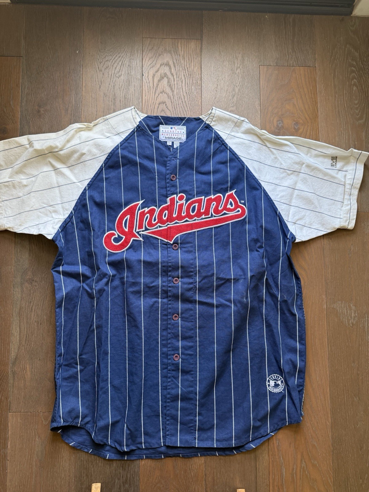 Mirage Cleveland Indians Larry Doby #14 Jersey XL