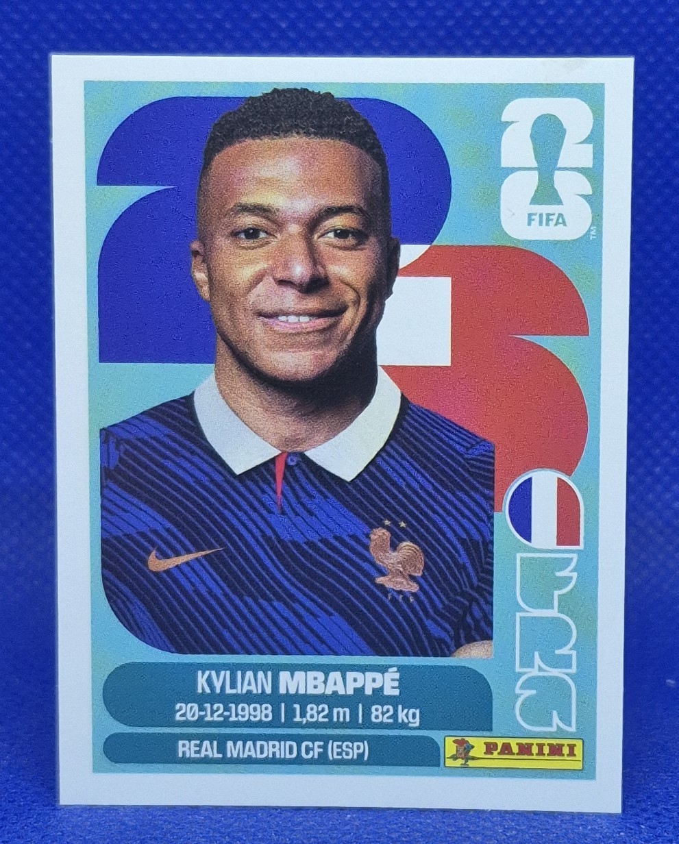 2026 Panini FIFA World Cup Sticker Kylian Mbappe #FRA 20 – France