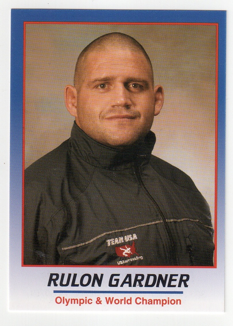 Rulon Gardner 2008 ProImage Heroes of Wrestling Card – Rookie RC Olympic