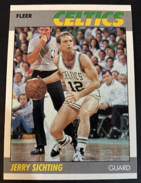 1987-88 Fleer Jerry Sichting Boston Celtics #99