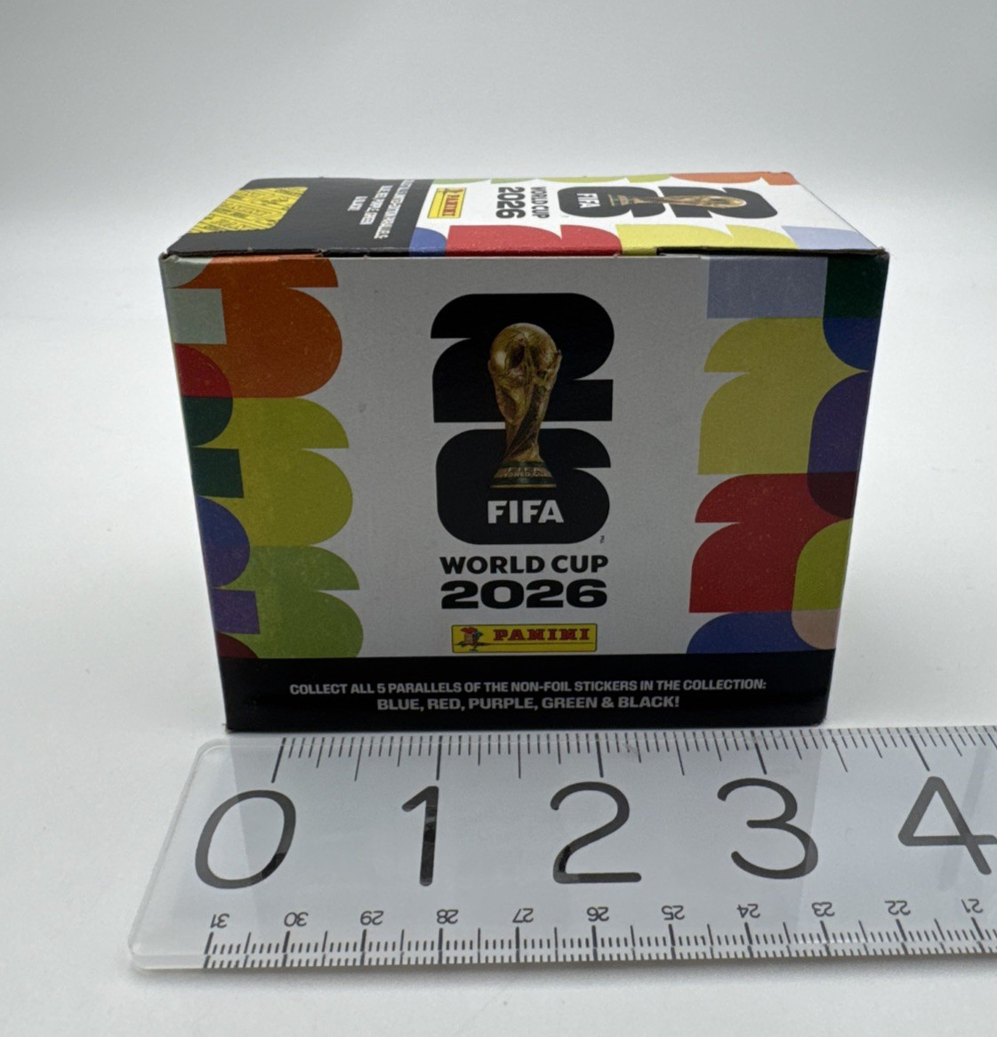 2026 Panini FIFA World Cup Sticker Box Factory Sealed 25 Packs U.S. Edition 2026