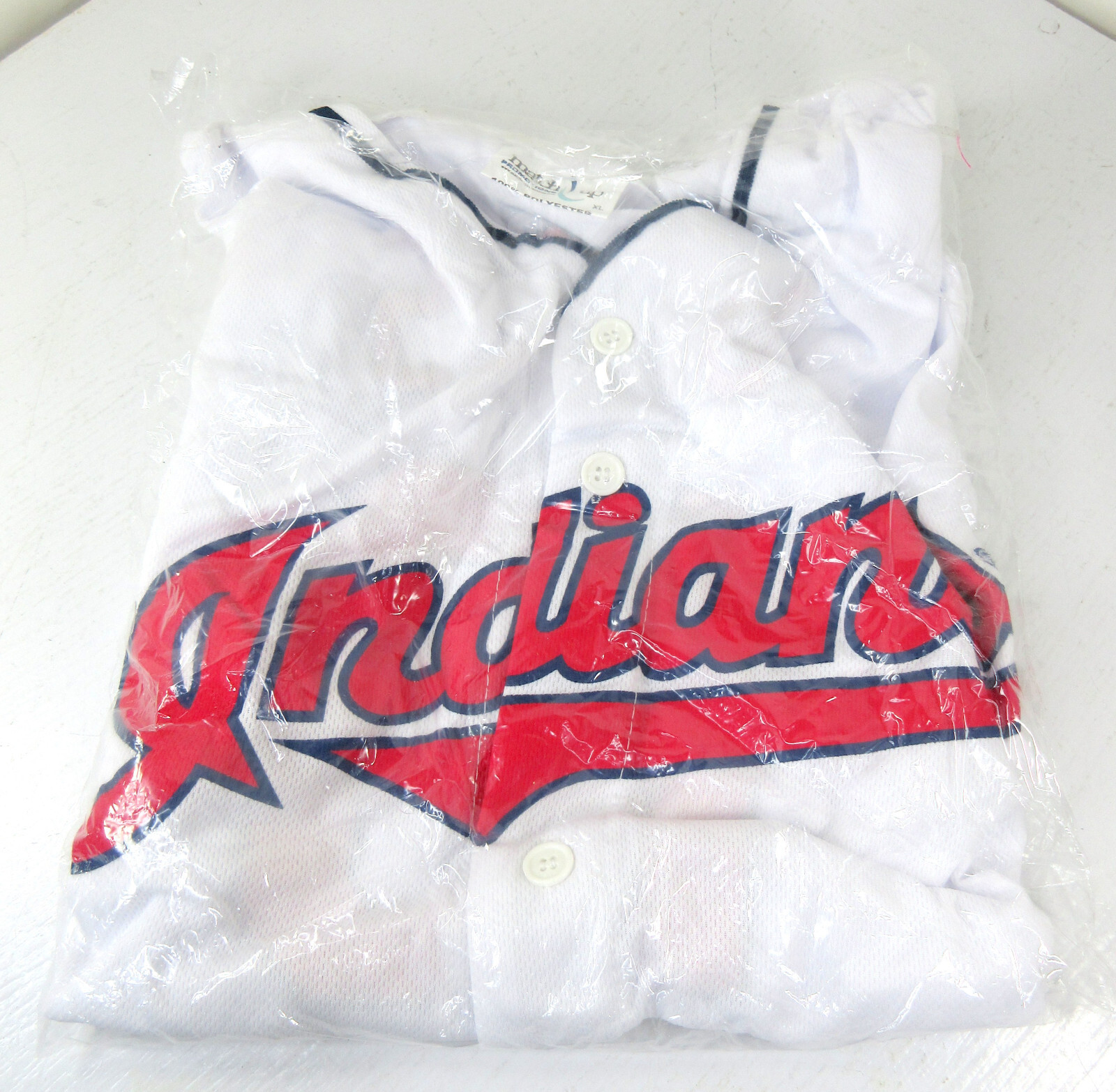 Match Up Promotions Cleveland Indians Short Sleeve Mesh Jersey Shirt Baseball XL