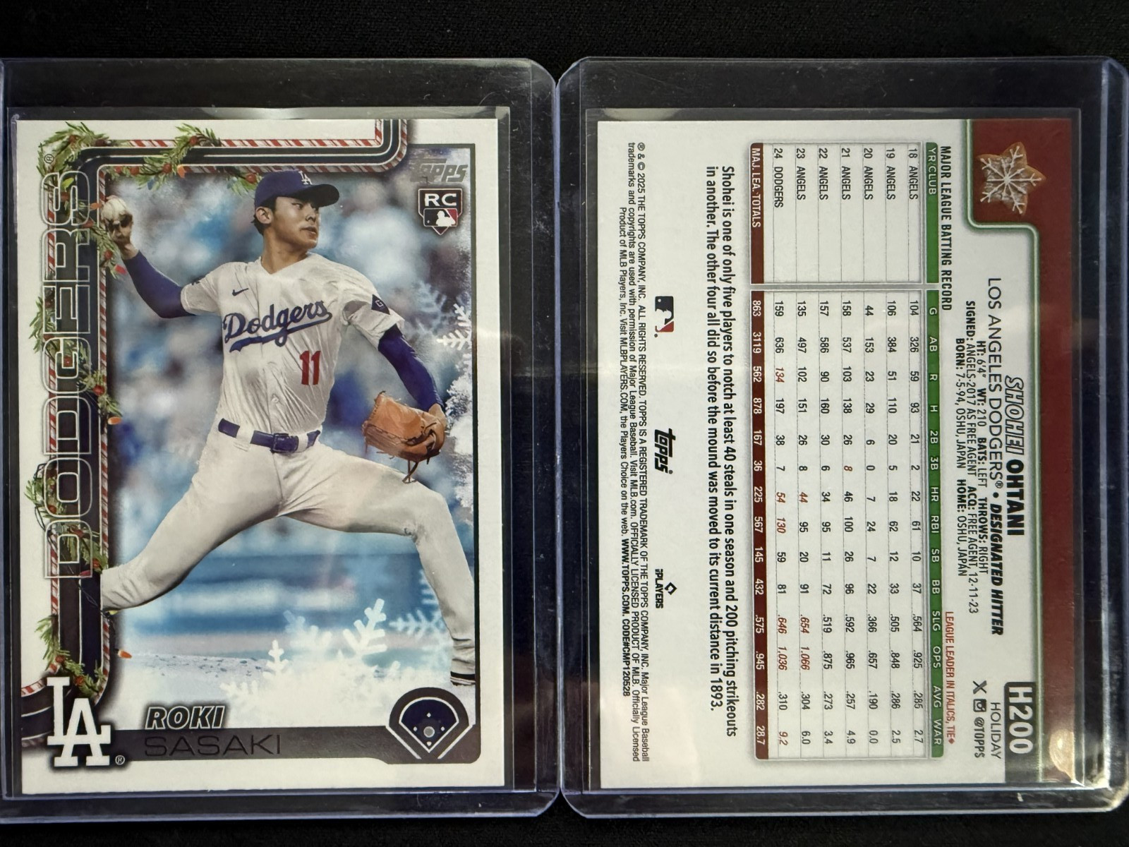 2025 Topps Holiday Baseball Cookie Back SP PICK YOUR CARD