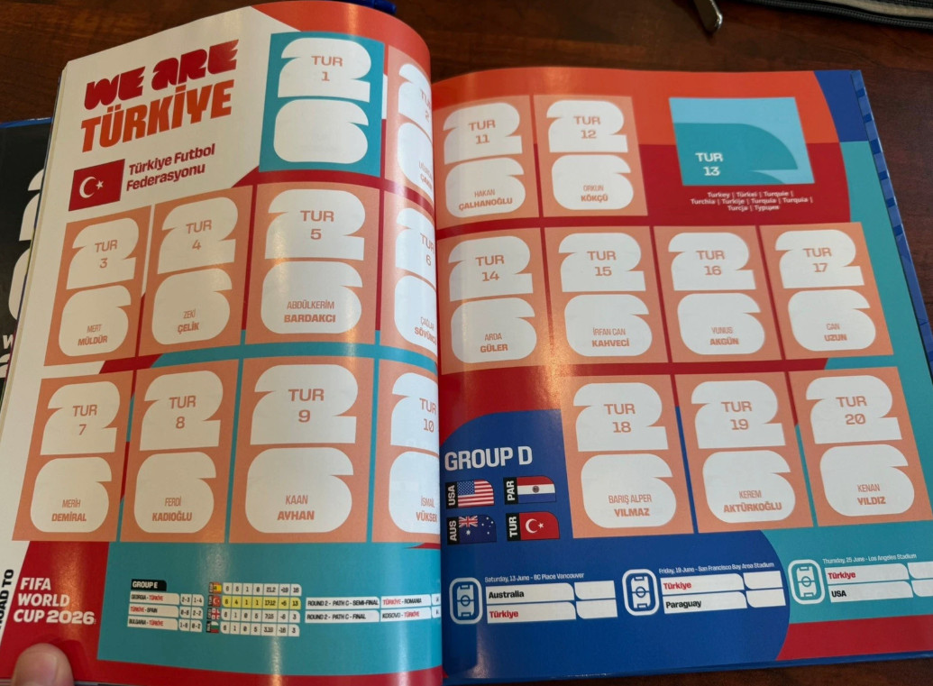 2026 Panini FIFA World Cup Hardcover Album USA 1 of 2026 Edition Limited