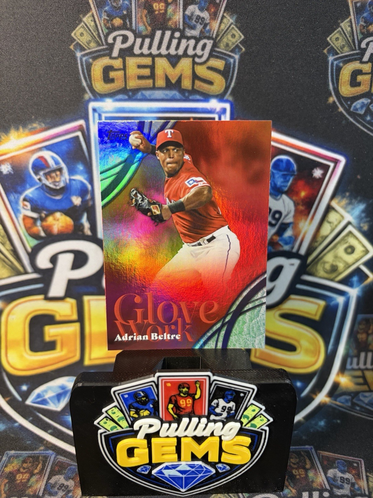 2026 Topps Series 2 Adrian Beltre Glove Work GW-10 Texas Rangers