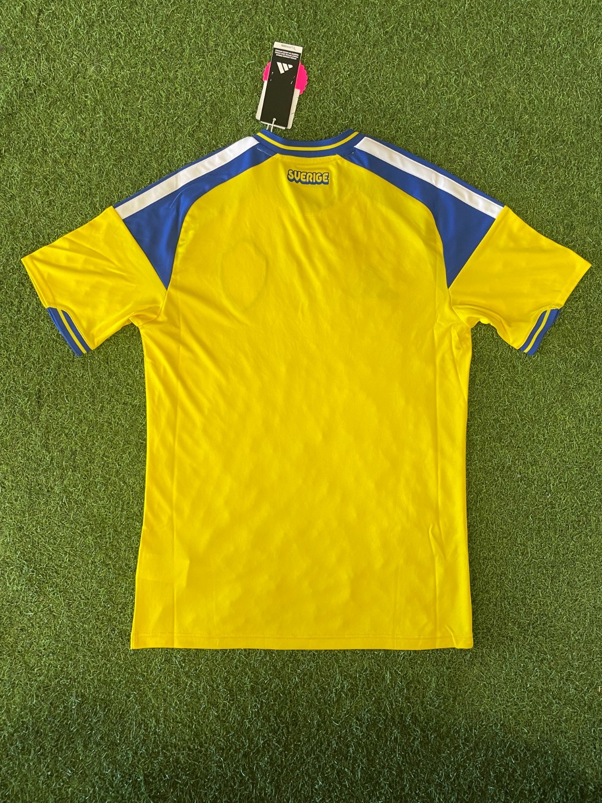 adidas Sweden Home Men’s Stadium Soccer Jersey 26/27 – Yelllow/Blue/White