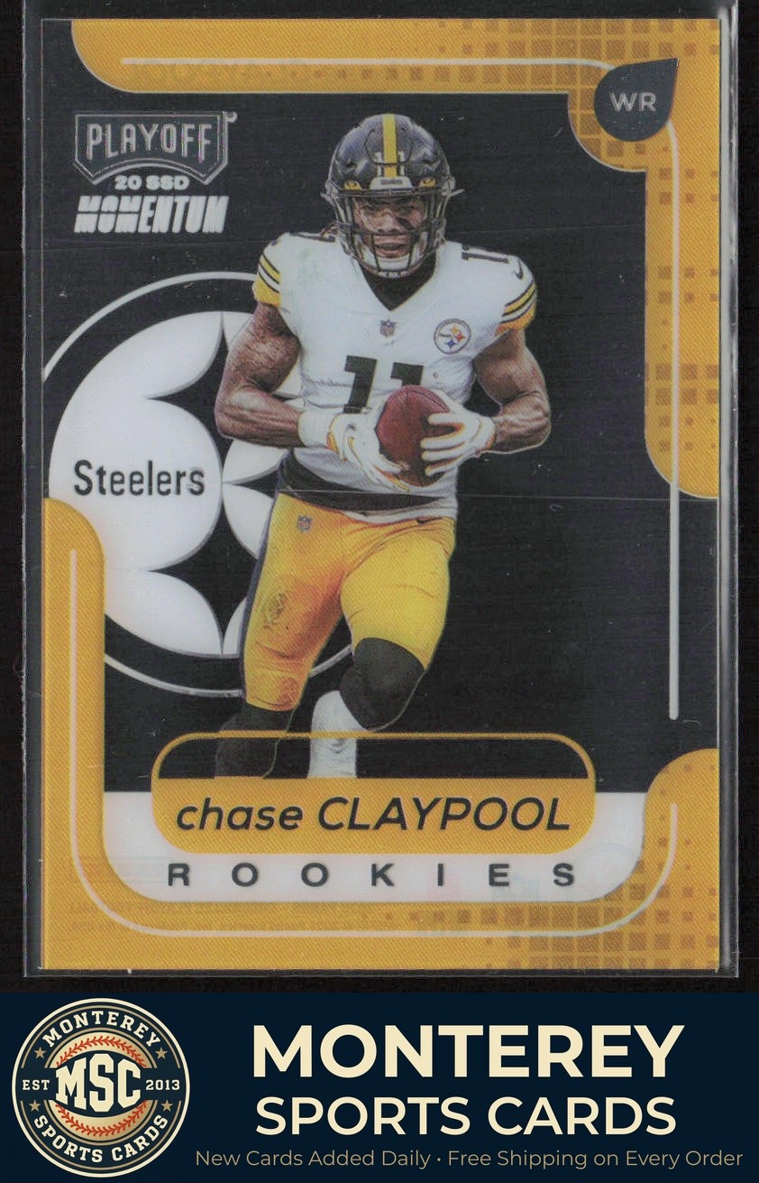 Chase Claypool 2020 Panini Chronicles Playoff Momentum SSD Rookies #M-14