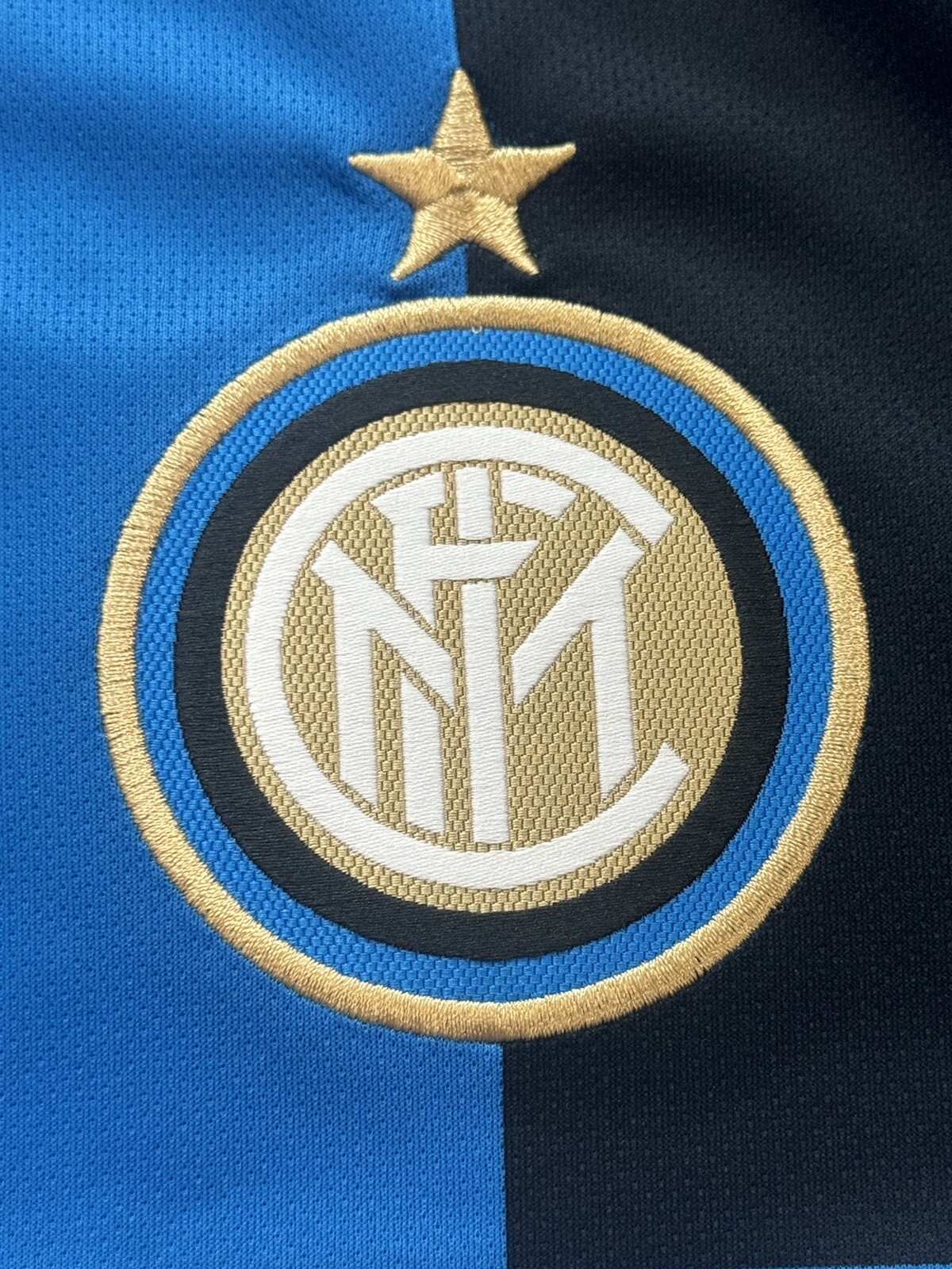 2019/20 Inter Milan Home Jersey #10 Lautaro Martinez Medium Nike Champions Kit