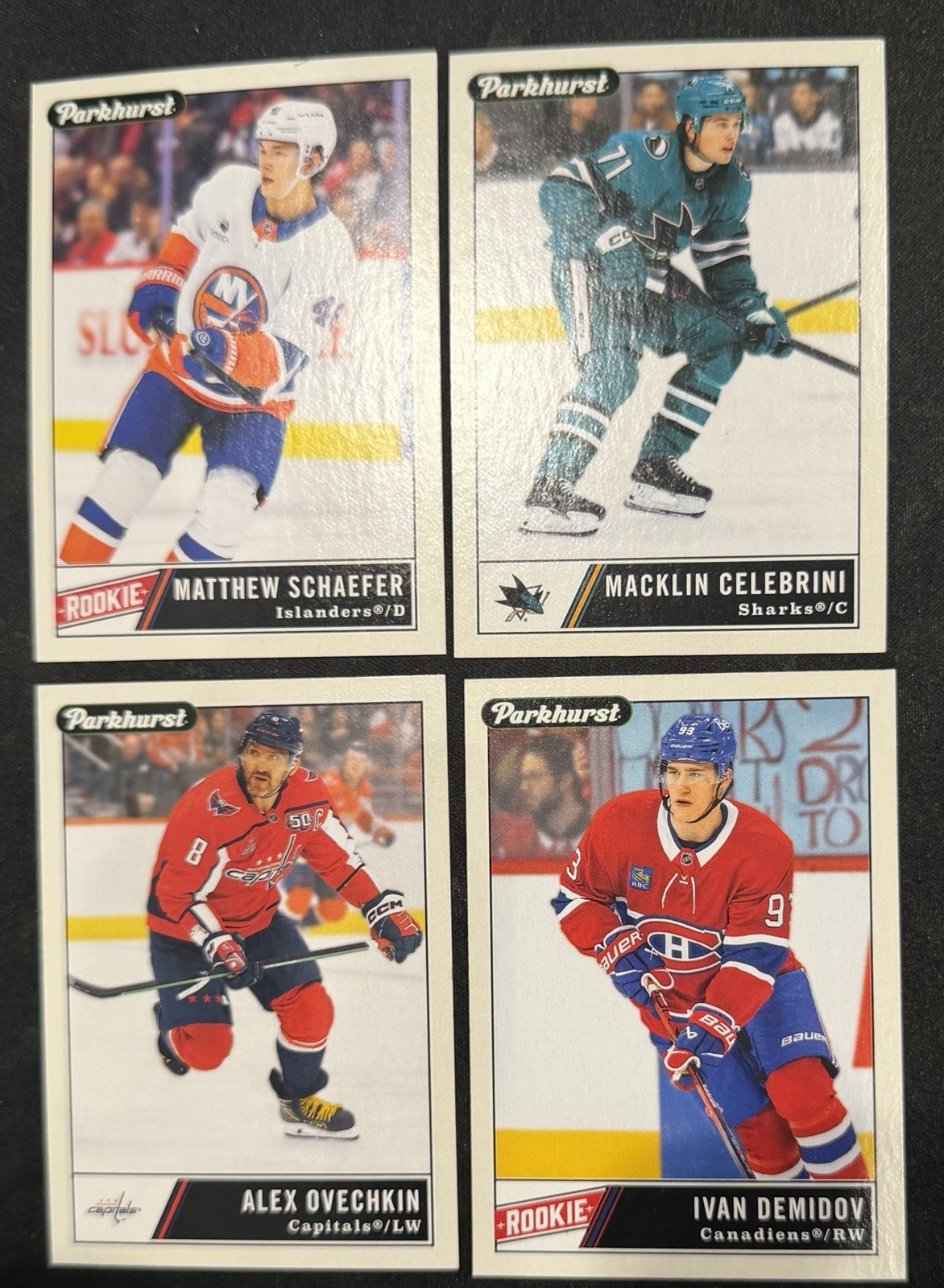 2025-26 Parkhurst Champions Hockey – Set Builder #1-250 w/ Rookies – You Pick!