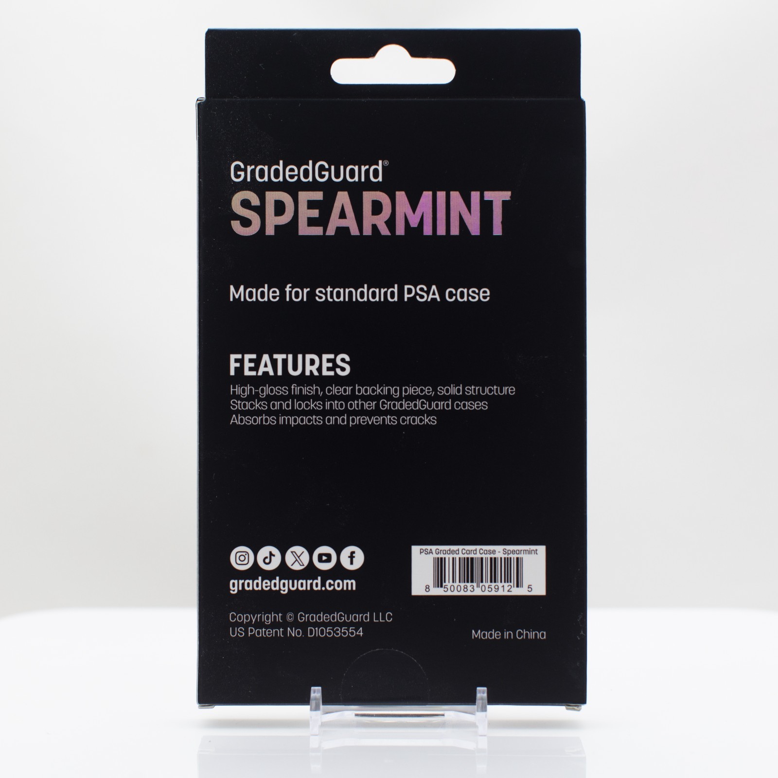 GradedGuard PSA Graded Card Case Guard Protector SPEARMINT PSA Limited Edition