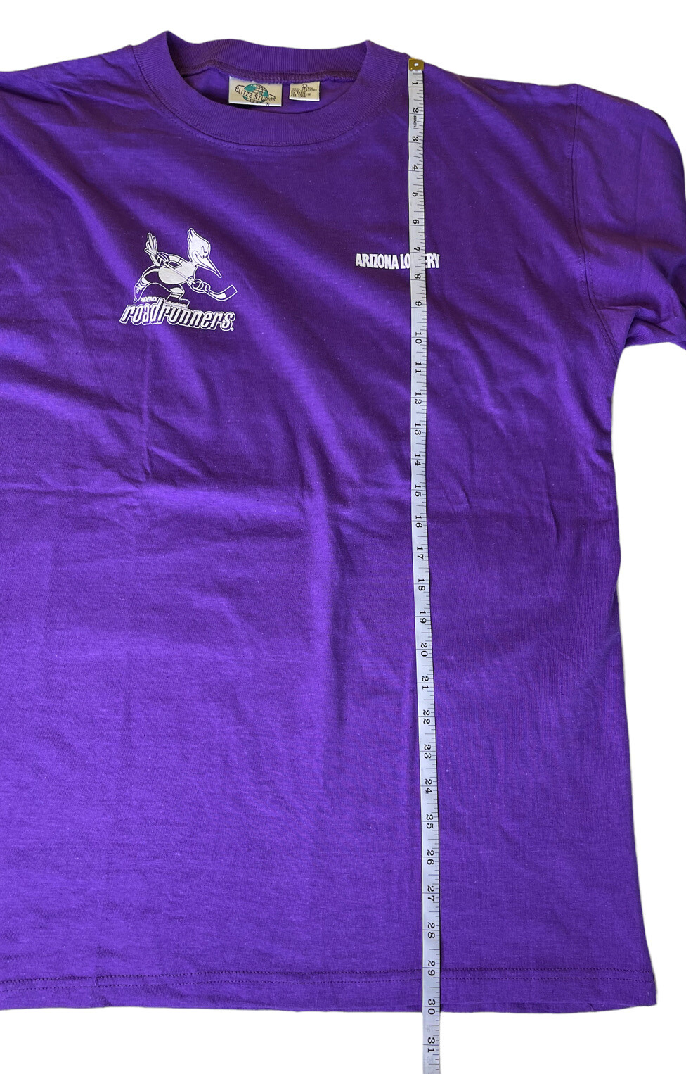 VTG Blitz Studios Phoenix Roadrunners Arizona Lottery Short Sleeve T-Shirt Large