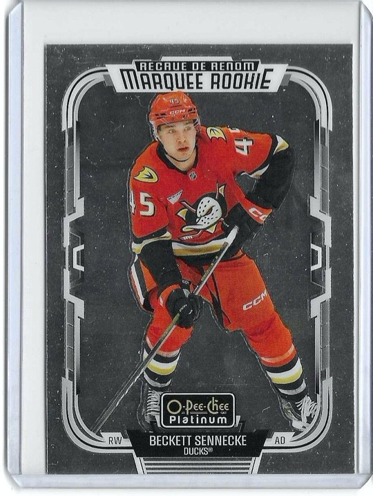 2025-26 O-Pee-Chee Platinum – Marquee Rookies Beckett Sennecke #269 (RC)