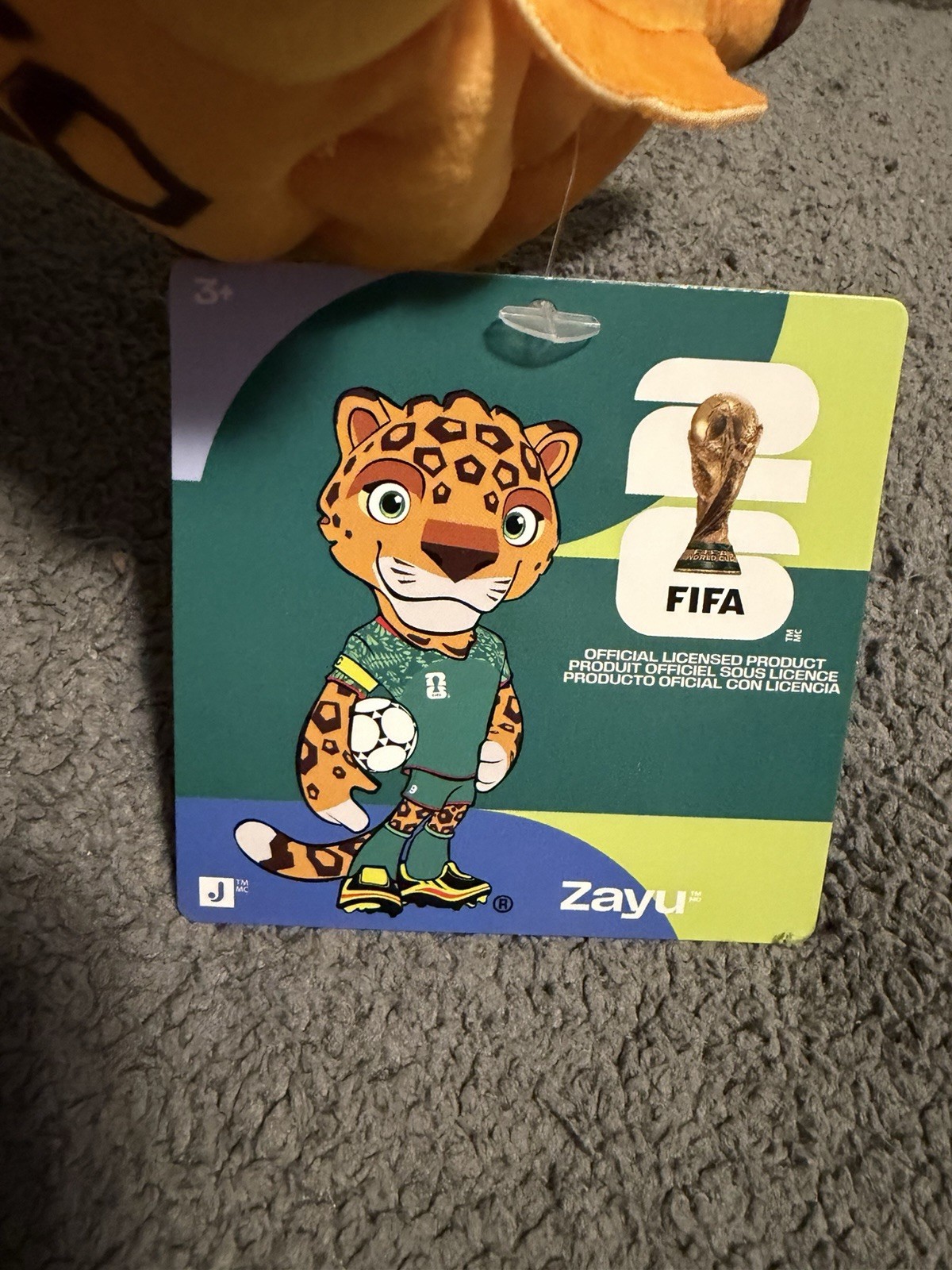 FIFA World Cup 2026 Mascot 8” Plush Complete Set Zayú Maple Clutch Jazwares NWT