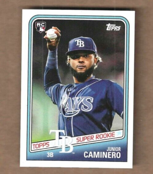 2024 Topps Junior Caminero “ThrowBack Thursday” Rookie Card #99