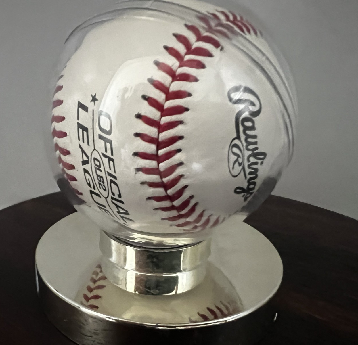 Two MLB Mystery Baseballs – One w/ Signature, one w/ Printed Replica Signatures