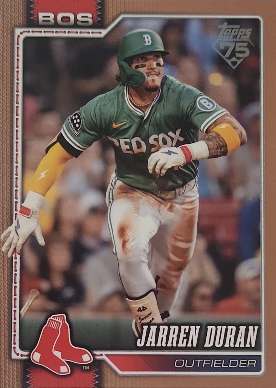 2026 Topps Series 2 Jarren Duran #560 Gold /2026 Red Sox