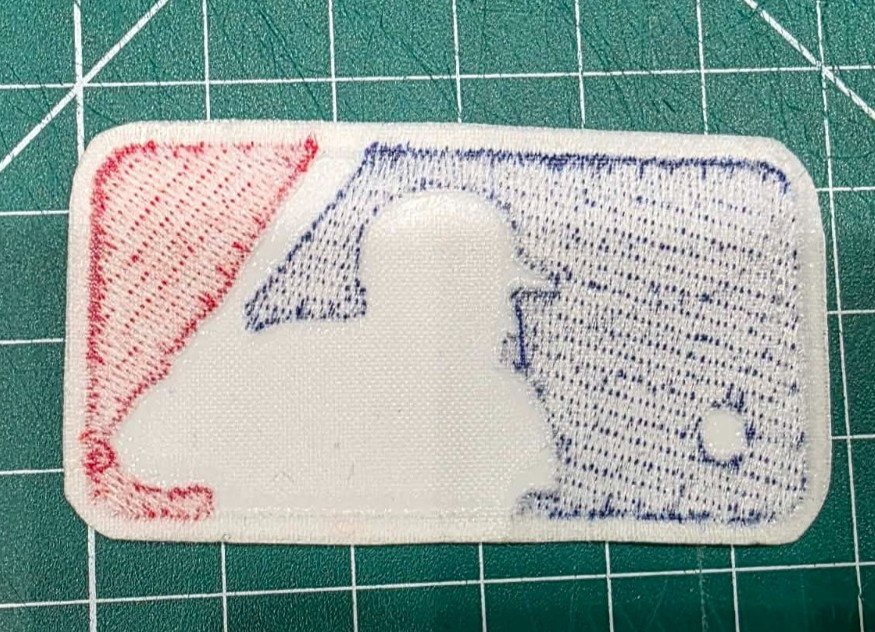 MLB Logo Embroidered Iron On Baseball Patch 3″ x 1.6″ for Shirt Sleeve Hat