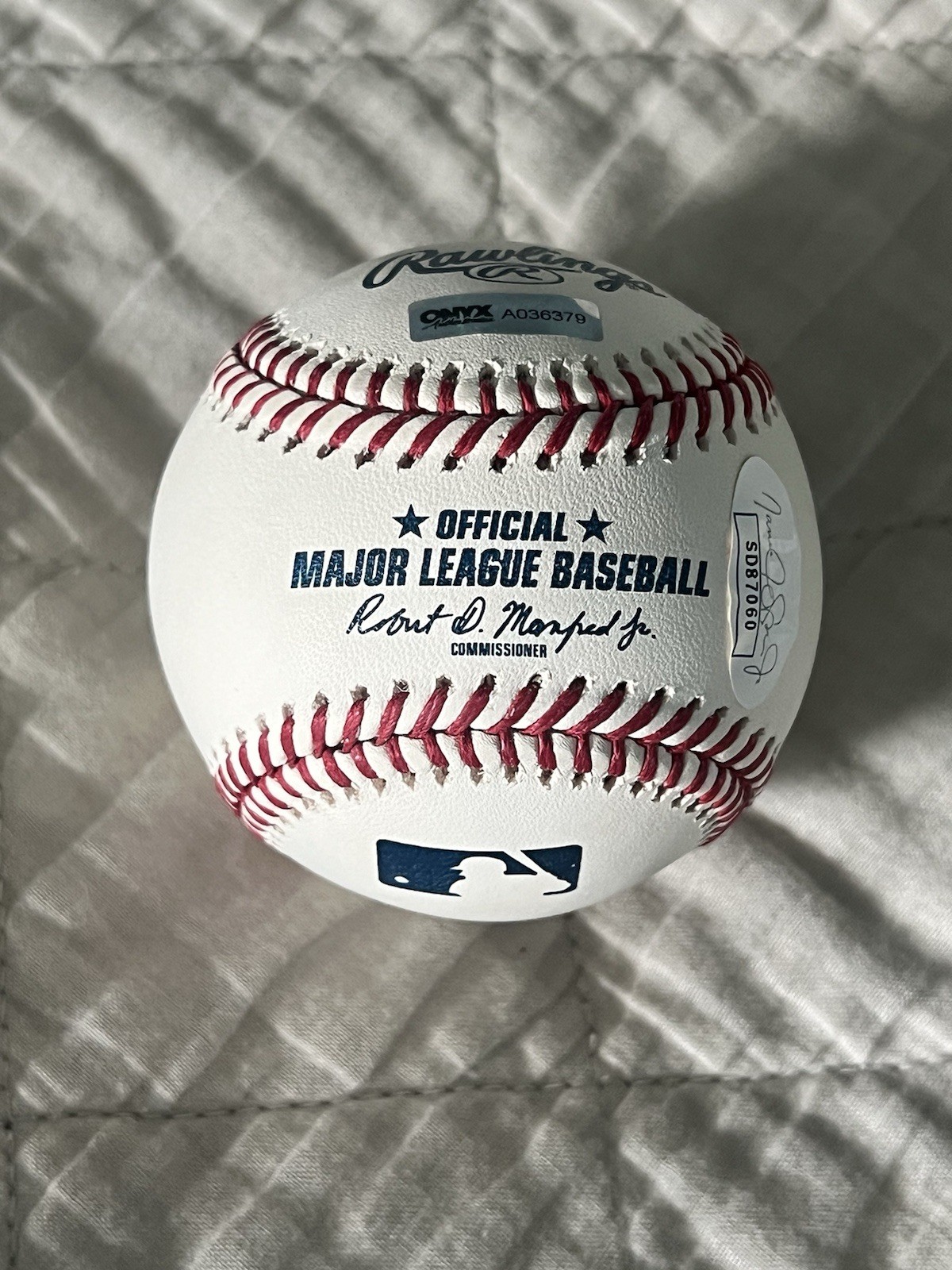 Heliot Ramos Signed Autographed ROML Baseball JSA/Onyx COA San Francisco Giants