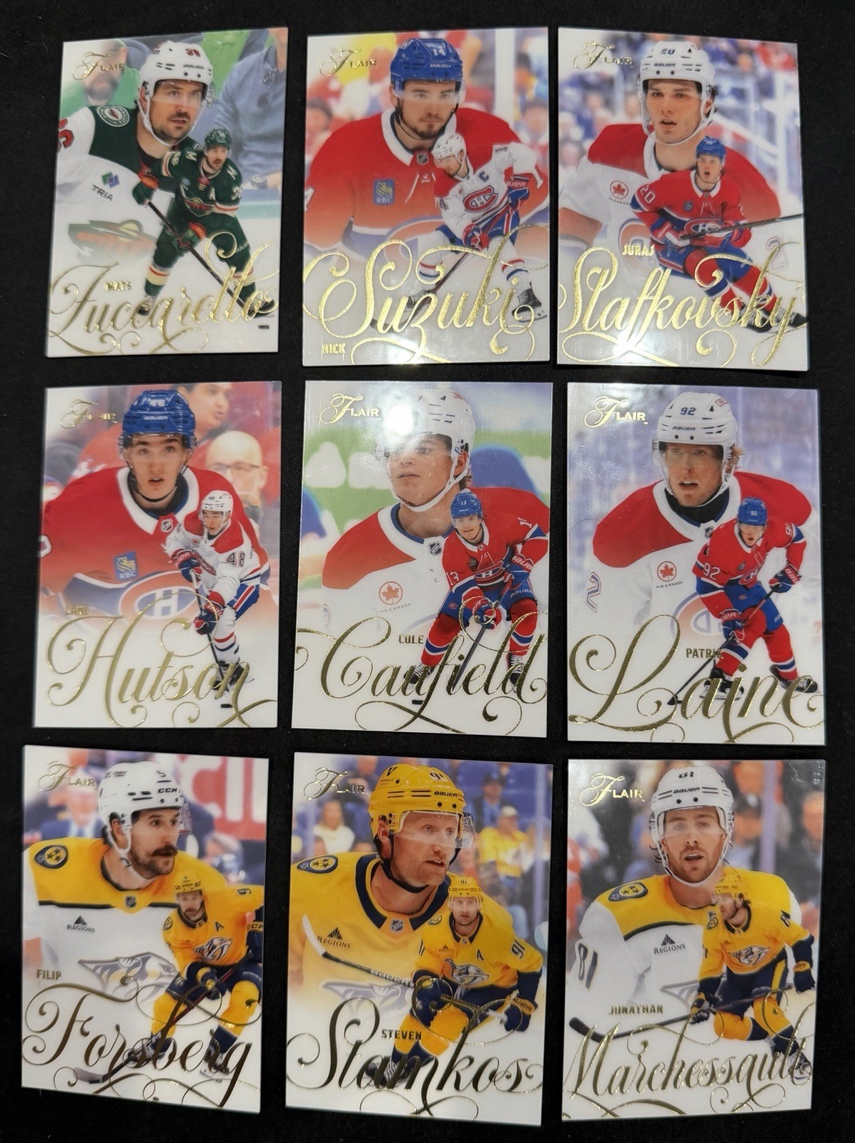 2025-26 Upper Deck Flair Hockey – Set Builder #1-200 w/ Rookies – You Pick!