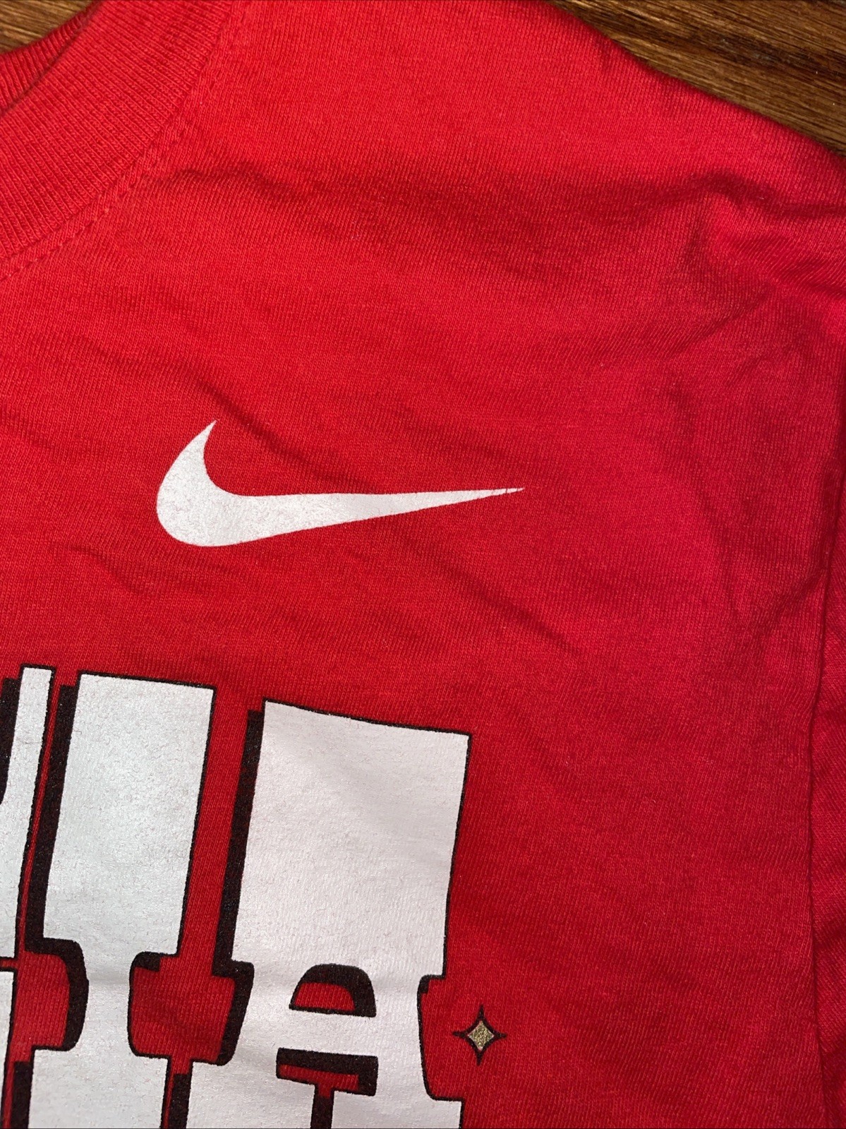 Georgia Bulldogs NIKE Long Sleeve Shirt Mens Medium 2022 National Champions Red